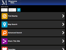 Tablet Screenshot of maximumoneatl.com